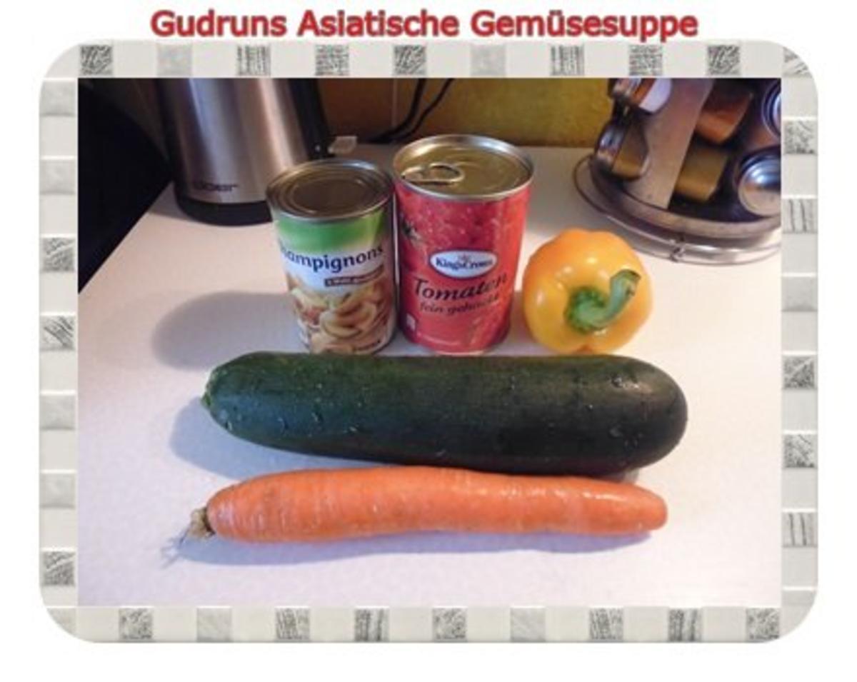 Gemüse: Asiatische Gemüsesuppe - Rezept - Bild Nr. 2