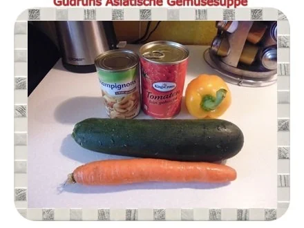 Gemüse: Asiatische Gemüsesuppe - Rezept - Bild Nr. 2