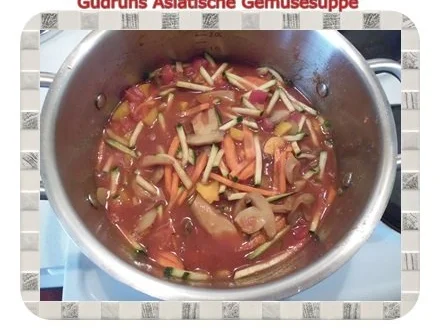 Gemüse: Asiatische Gemüsesuppe - Rezept - Bild Nr. 5