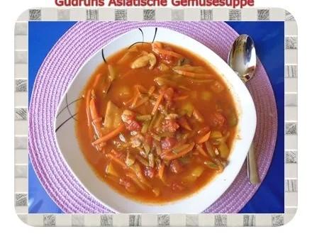 Gemüse: Asiatische Gemüsesuppe - Rezept - Bild Nr. 10