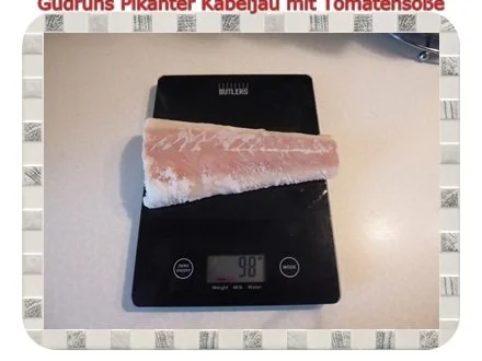 Fisch: Pikanter Kabeljau mit Tomatensoße im Asiastil und Wildreismischung - Rezept - Bild Nr. 2