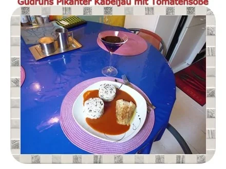 Fisch: Pikanter Kabeljau mit Tomatensoße im Asiastil und Wildreismischung - Rezept - Bild Nr. 13