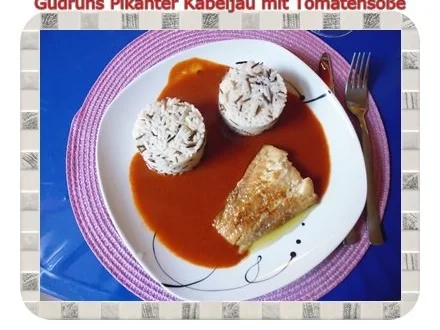 Fisch: Pikanter Kabeljau mit Tomatensoße im Asiastil und Wildreismischung - Rezept - Bild Nr. 14