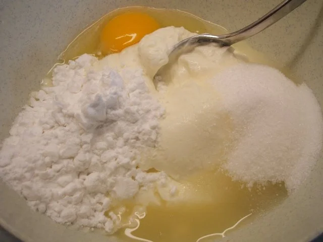 Backen: Abgestürzter Rhabarber Quark Kuchen - schnell &amp; einfach - von ...