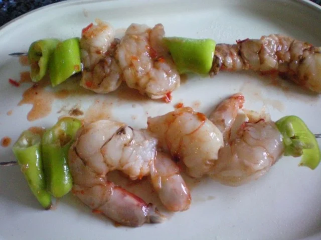 Rezept: Garnelen:Riesengarnelen gegrillt Bild Nr. 3 Garnelen:Riesengarnelen gegrillt - Rezept - Bild Nr. 3