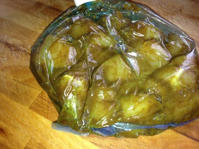 Satay Marinade für 400 - 500 Gramm Fleisch oder Tofu - Rezept - Bild Nr. 3