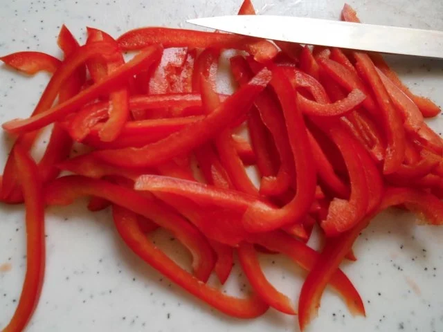 Rezept: Reisfleisch pikant mit Paprika Bild Nr. 7 Reisfleisch pikant mit Paprika - Rezept - Bild Nr. 7