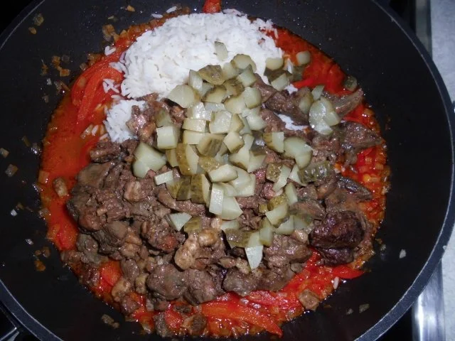 Rezept: Reisfleisch pikant mit Paprika Bild Nr. 18 Reisfleisch pikant mit Paprika - Rezept - Bild Nr. 18