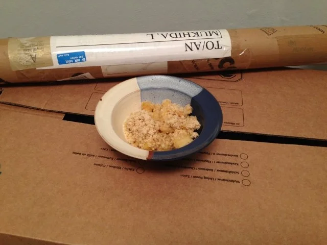 Apple and Rum Crumble - Rezept