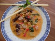 Scharfe Entensuppe - Rezept