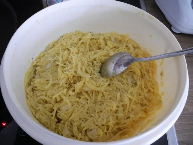 Vegan : Kartoffelpuffer / Reibekuchen - Rezept - Bild Nr. 3