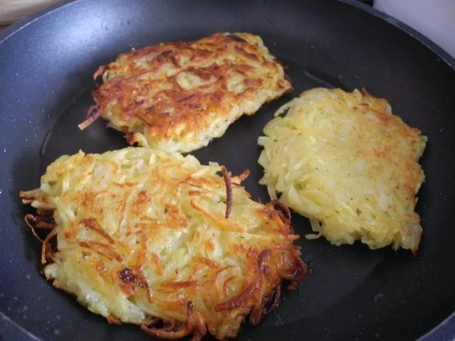 Vegan : Kartoffelpuffer / Reibekuchen - Rezept - Bild Nr. 6