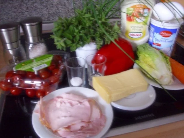 Chefin Salat mit Kasseler - Rezept - Bild Nr. 2