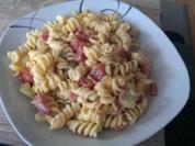 Vegetarischer Nudelsalat - Rezept
