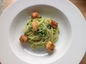 Bärlauchspaghetti ..... - Rezept