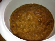 Erdnusssoße - Rezept