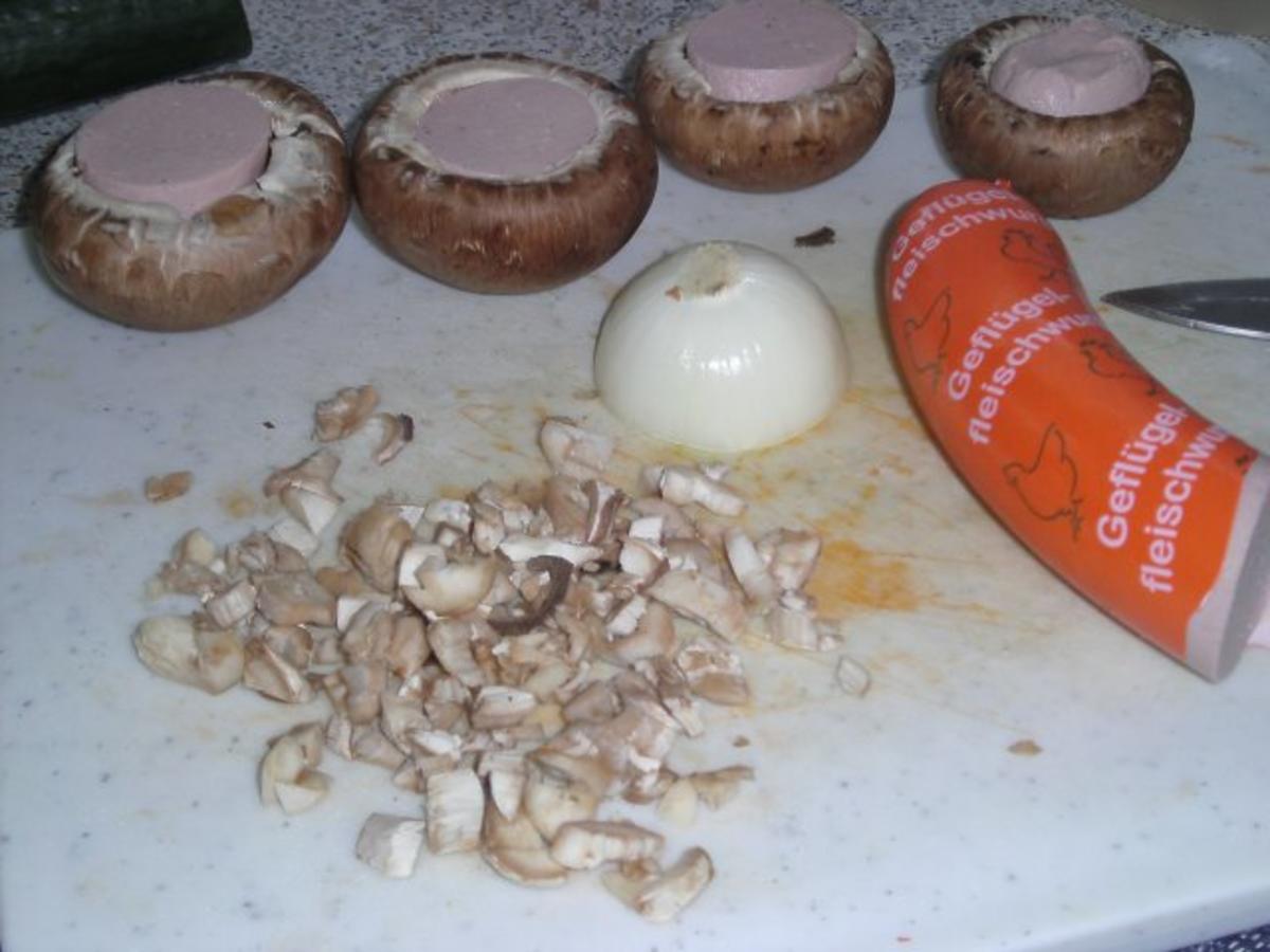 gefüllte Champignons - Rezept - Bild Nr. 2