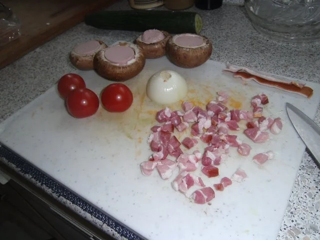 gefüllte Champignons - Rezept - Bild Nr. 3