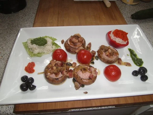 gefüllte Champignons - Rezept