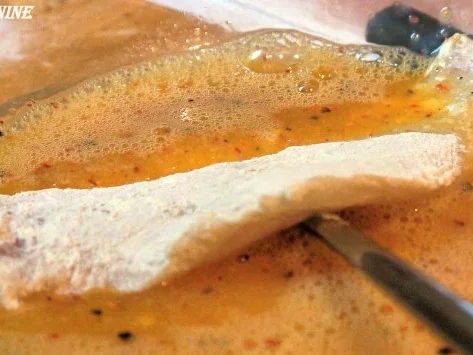 Panierte Rotbarschfilets mit Pastis-Sauce und Vanille-Tomaten - Rezept - Bild Nr. 14