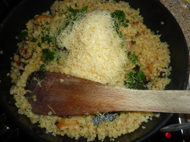 Beilagen: Bulgur mit Kräuterseitlingen - Rezept - Bild Nr. 8