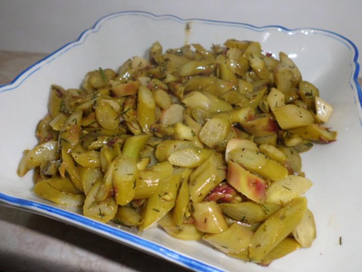 Salat: Warmer Grüner-Spargel-Salat "Sweety" - Rezept