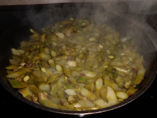 Rezept: Salat: Warmer Grüner-Spargel-Salat "Sweety" Bild Nr. 2 Salat: Warmer Grüner-Spargel-Salat "Sweety" - Rezept - Bild Nr. 2