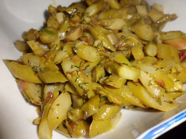 Rezept: Salat: Warmer Grüner-Spargel-Salat "Sweety" Bild Nr. 4 Salat: Warmer Grüner-Spargel-Salat "Sweety" - Rezept - Bild Nr. 4