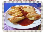 Kartoffeln: Kartoffelspalten mit Harissasoße - Rezept