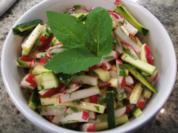 Rezept: Salate: Radieschen-Zucchini-Salat Salate: Radieschen-Zucchini-Salat - Rezept