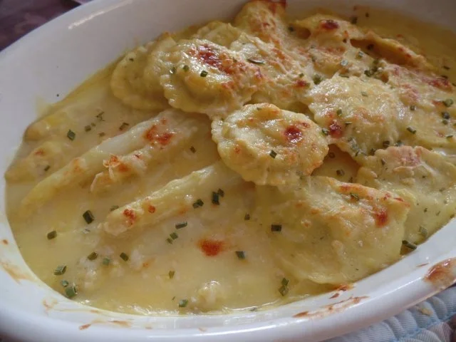 Spargel-Maultaschen - Rezept