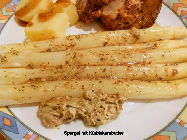 Ofenspargel mit Kürbiskernbutter - Rezept - Bild Nr. 13