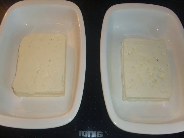 Rezept: Gebackener Schafskäse mit zwei Pesto und Schichtsalat Bild Nr. 2 Gebackener Schafskäse mit zwei Pesto und Schichtsalat - Rezept - Bild Nr. 2