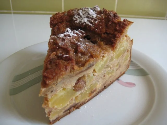 Rezept: Brotkuchen oder Auflauf mit Äpfel Bild Nr. 3 Brotkuchen oder Auflauf mit Äpfel - Rezept - Bild Nr. 3