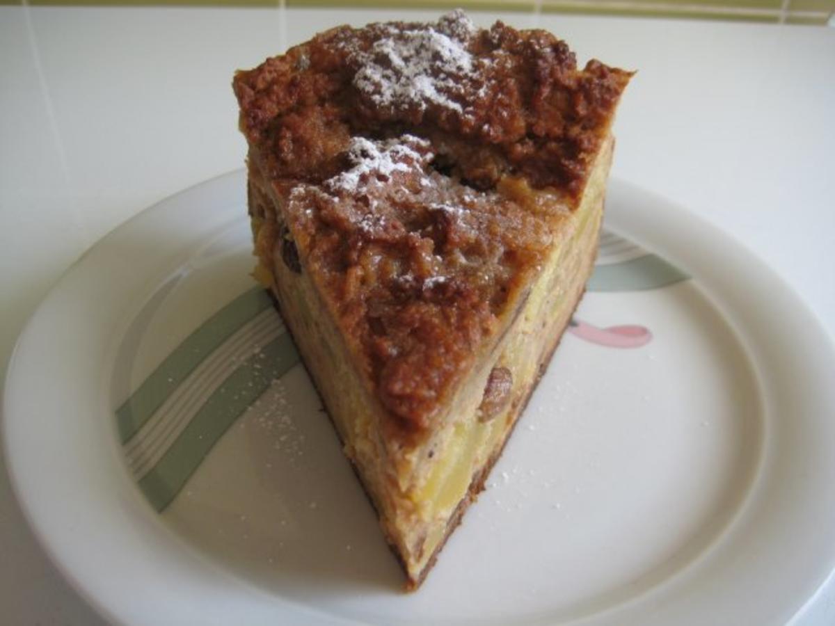 Brotkuchen oder Auflauf mit Äpfel - Rezept - Bild Nr. 4