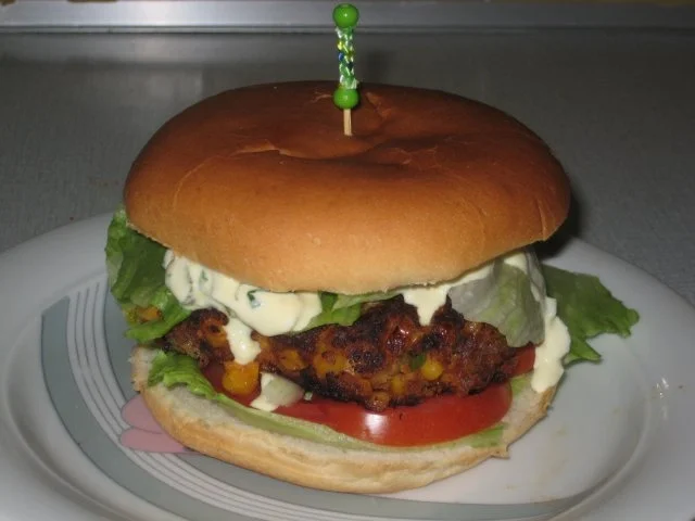 Spezialburger Bruno mit Mais - Rezept