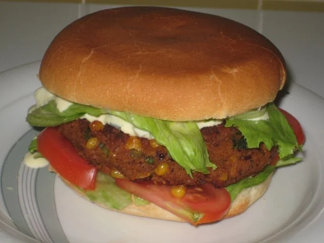 Spezialburger Bruno mit Mais - Rezept - Bild Nr. 2