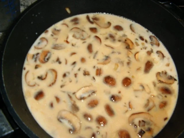 Rezept: Spargel mit Pilzrahm Bild Nr. 7 Spargel mit Pilzrahm - Rezept - Bild Nr. 7