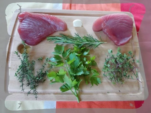 Rezept: Thunfischsteak mit Spargel Bild Nr. 2 Thunfischsteak mit Spargel - Rezept - Bild Nr. 2