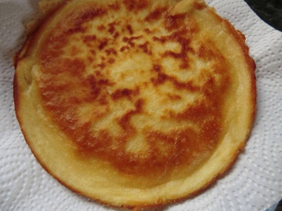 Pancakes mit Lachs und Spinat - Rezept - Bild Nr. 3
