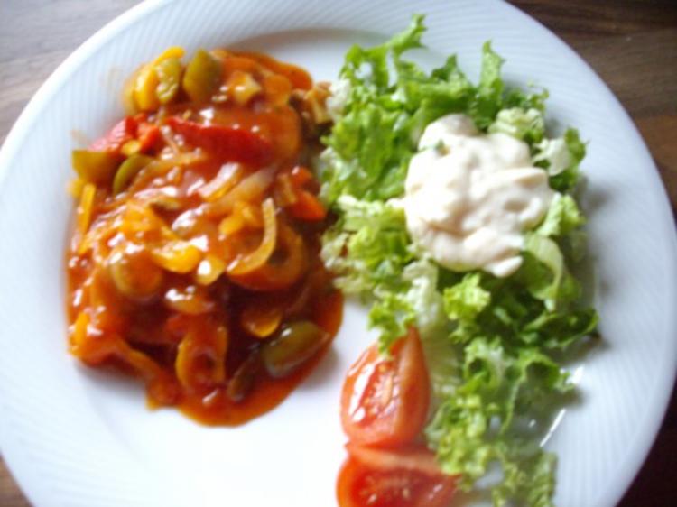 zigeuner sosse auf minutensteaks - Rezept - kochbar.de