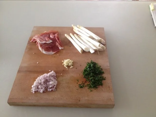 Rezept: Spargel im Parmaschinken zur Vorspeise Bild Nr. 2 Spargel im Parmaschinken zur Vorspeise - Rezept - Bild Nr. 2