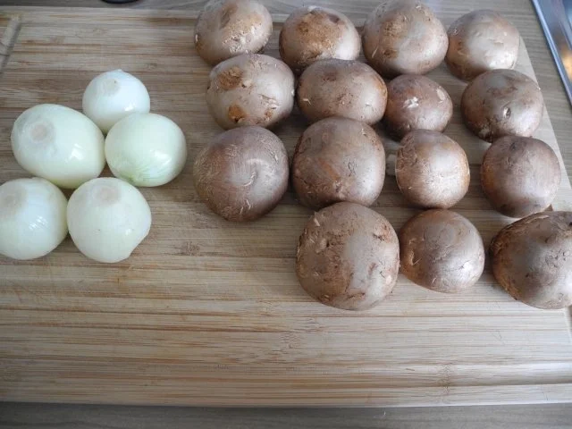 Rezept: Vegan : Gebratene Petersilien - Polenta mit Dürrpflaumen - Zwiebel - Champignons Bild Nr. 10 Vegan : Gebratene Petersilien - Polenta mit Dürrpflaumen - Zwiebel - Champignons - Rezept - Bild Nr. 10