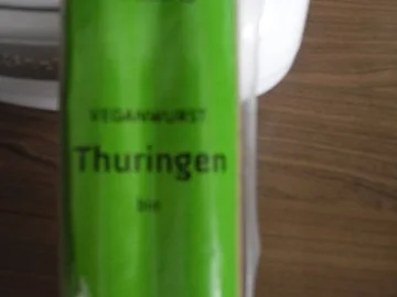 Rezept: Vegan : "Thuringer Vurst" an Spargel mit Salzkartoffeln und geschmorten Zwiebeln Bild Nr. 5 Vegan : "Thuringer Vurst" an Spargel mit Salzkartoffeln und geschmorten Zwiebeln - Rezept - Bild Nr. 5