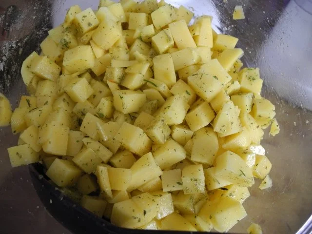 Rezept: Vegan : Gewürfelte Gemüsepfanne Bild Nr. 7 Vegan : Gewürfelte Gemüsepfanne - Rezept - Bild Nr. 7