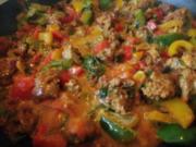 Paprika-Hackpfanne - Rezept