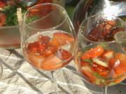 Waldmeister-Maibowle und -Götterspeise - Rezept
