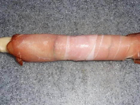 Ofenspargel mit Schinken und fruchtigem Salat - Rezept - Bild Nr. 5