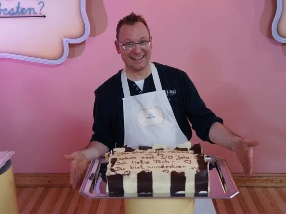 Grand Manier Torte mit Blattschokolade - Rezept - Bild Nr. 2