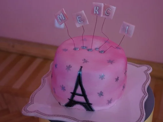 Pink-Ombre-Cake - Rezept